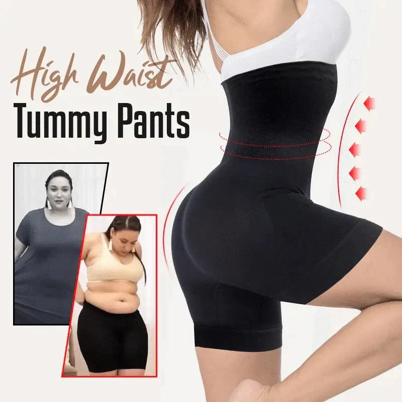 High Waist Tummy Pants (Tummy Control Body Shaper)