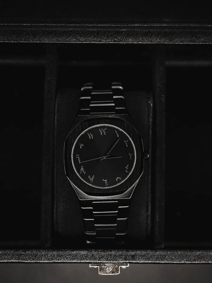 AURA WATCH (BLACK ARABIC DIAL)