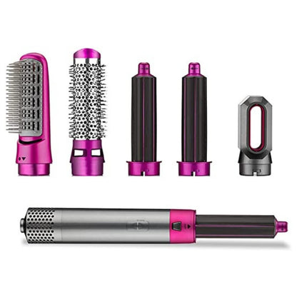5-in-1 Electric Hair Dryer Brush Kit – Blow Dryer, Straightener, Curler, Volumizer & Styler